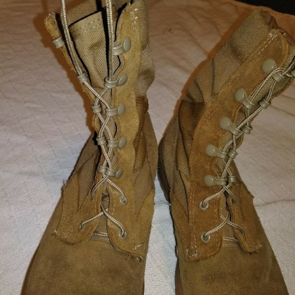McRae Hot WX Milspec BROWN Combat Boot 8W KD00388 main image 5